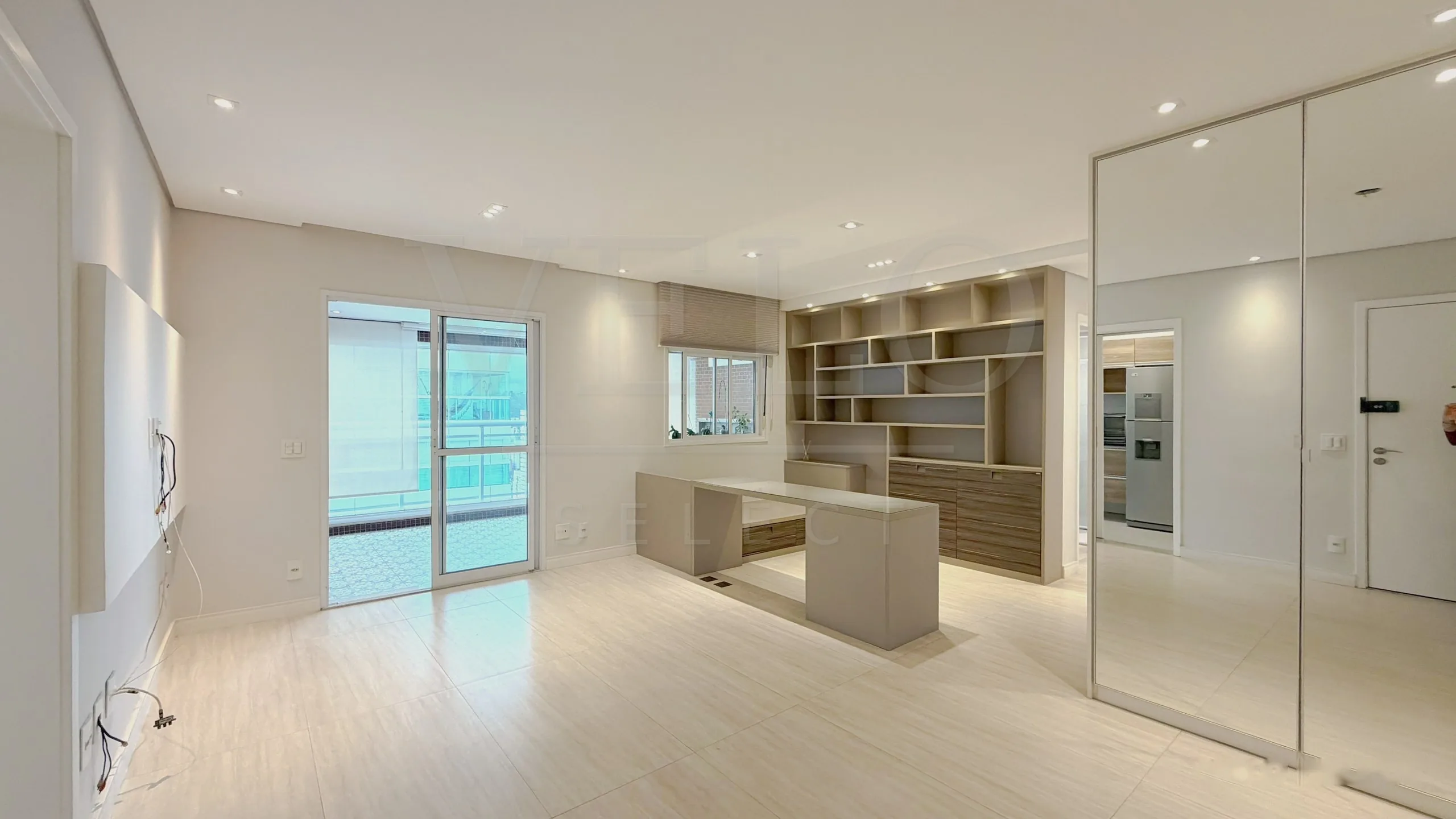 Apartamento de 87 m² com varanda gourmet na Pompéia