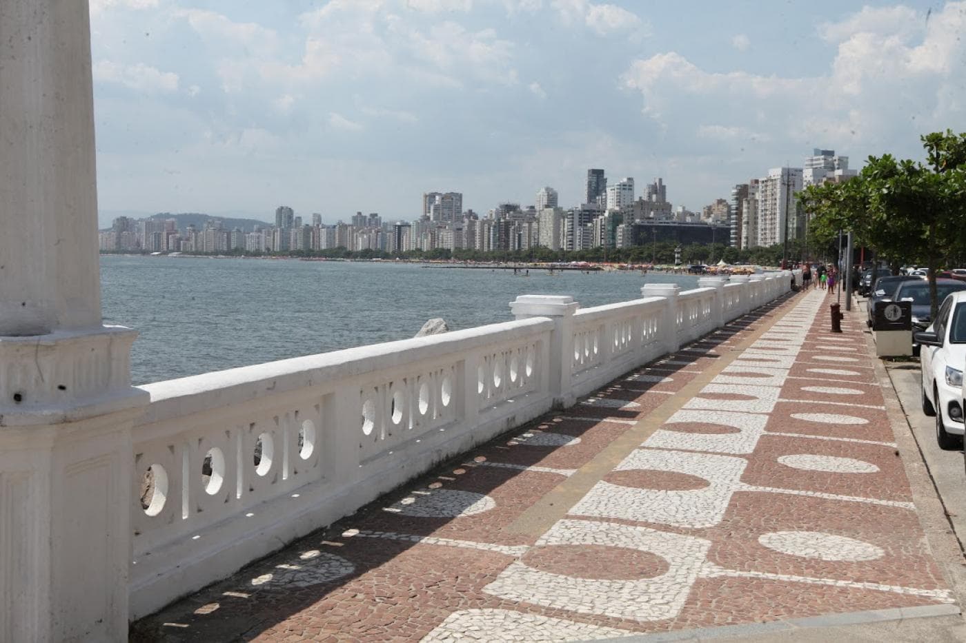 Mureta da Ponta da Praia pode virar patrimônio oficial de Santos